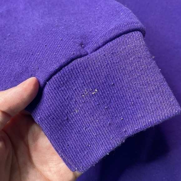 Vintage USA Olympic Purple Sweatshirt Size Large - Picture 7 of 8